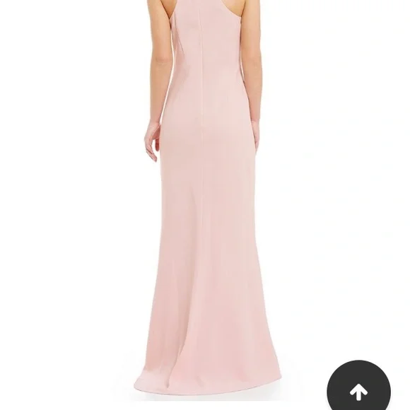 Calvin Klein Blush Pink Sleeveless Maxi Gown - Picture 1 of 5